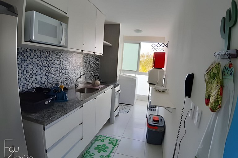 Palm Village Acqua 206/04, Cupe, 3 qtos, suite.