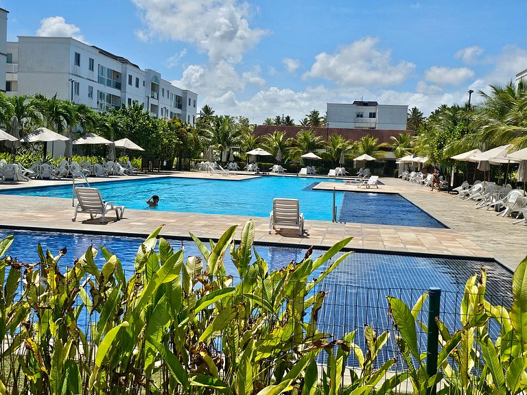 Palm Village Acqua 206/04, Cupe, 3 qtos, suite.