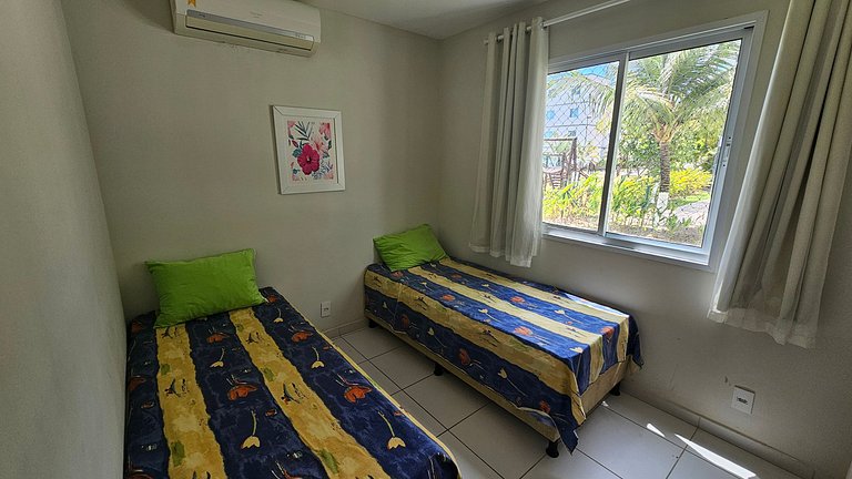 Palm Village Acqua 107/04, Cupe, 3 qtos, suite.