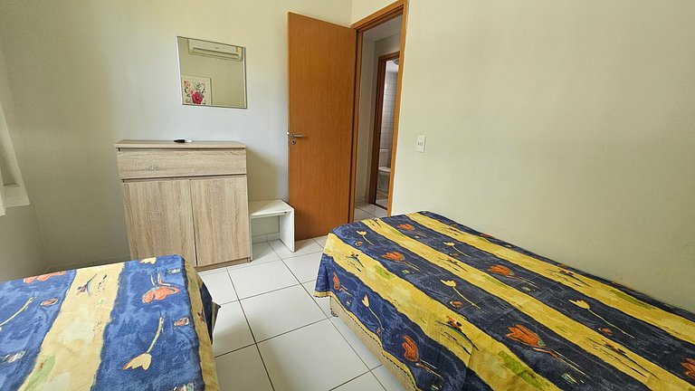 Palm Village Acqua 107/04, Cupe, 3 qtos, suite.