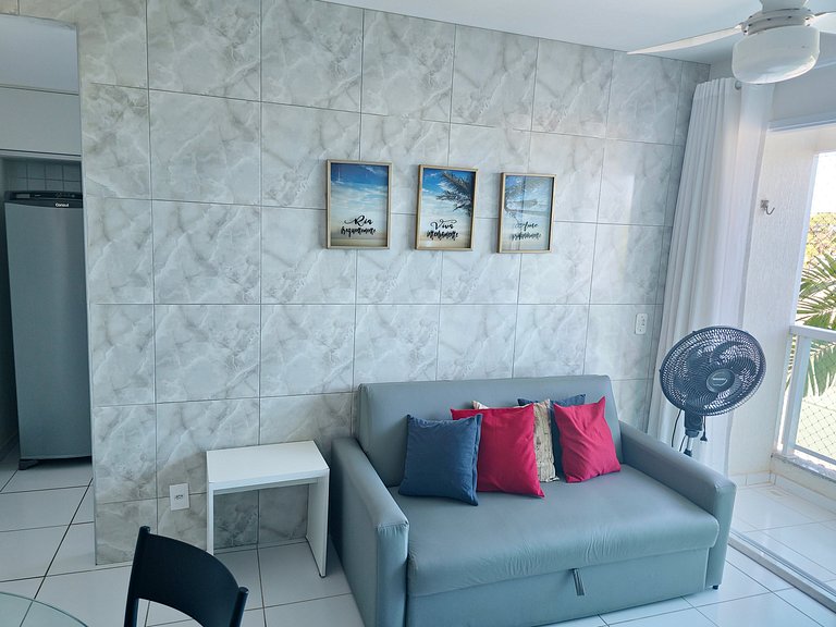 Palm Village Acqua 206/04, Cupe, 3 qtos, suite.